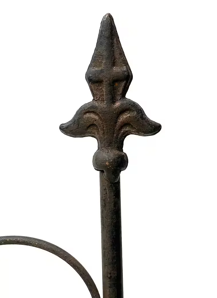 DANDIBO Rankhilfe Metall 60 cm freistehend Rankgitter Rostoptik 96016