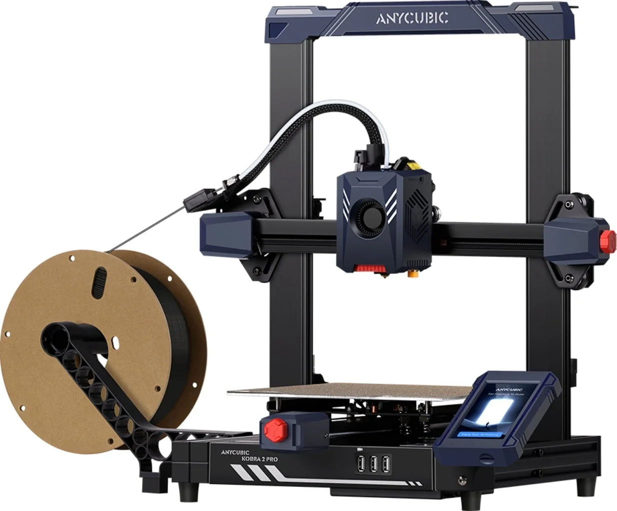 Anycubic Kobra 2 Pro schneller FDM 3D-Drucker mit Auto-Leveling