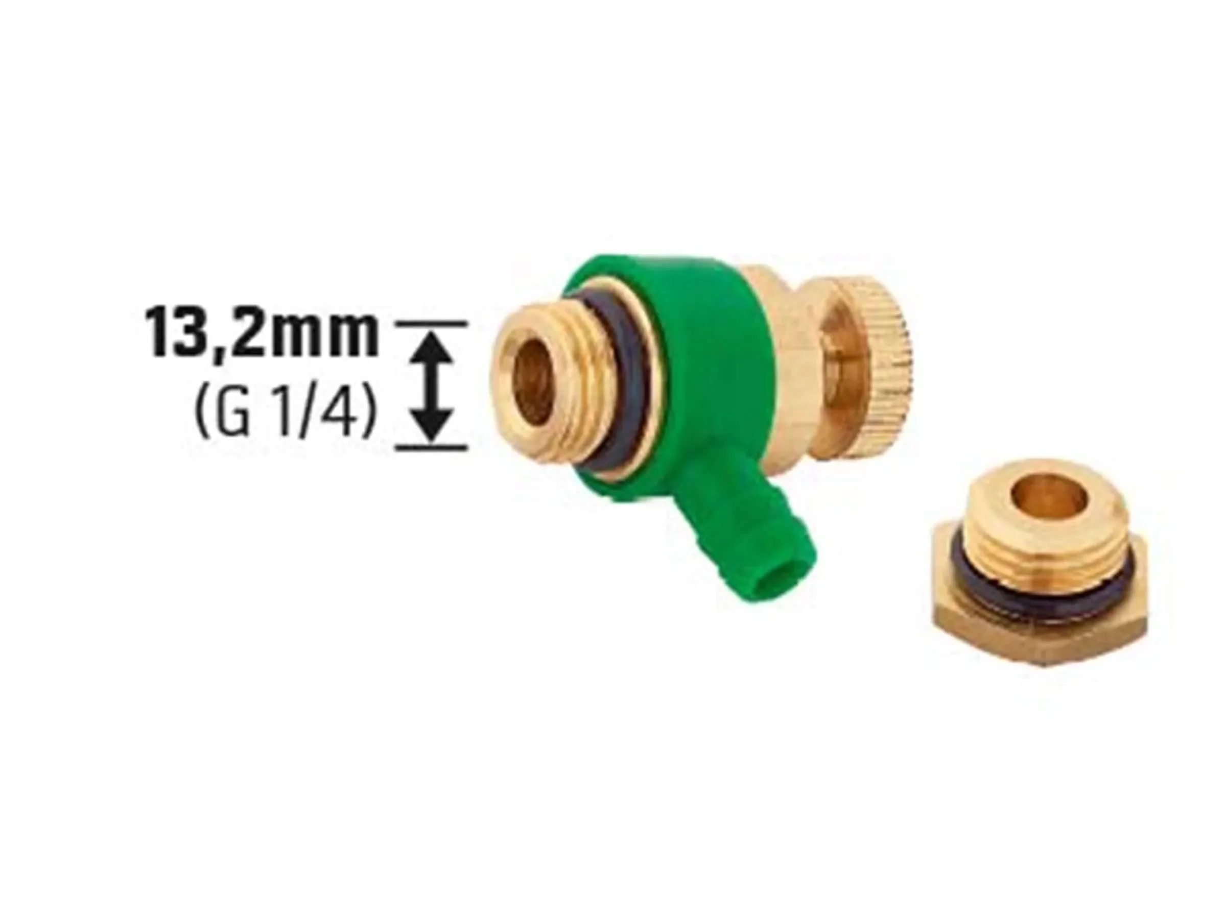OBI Group Sourcing Entleerungsventil 13,2 mm Gewinde G 1/4