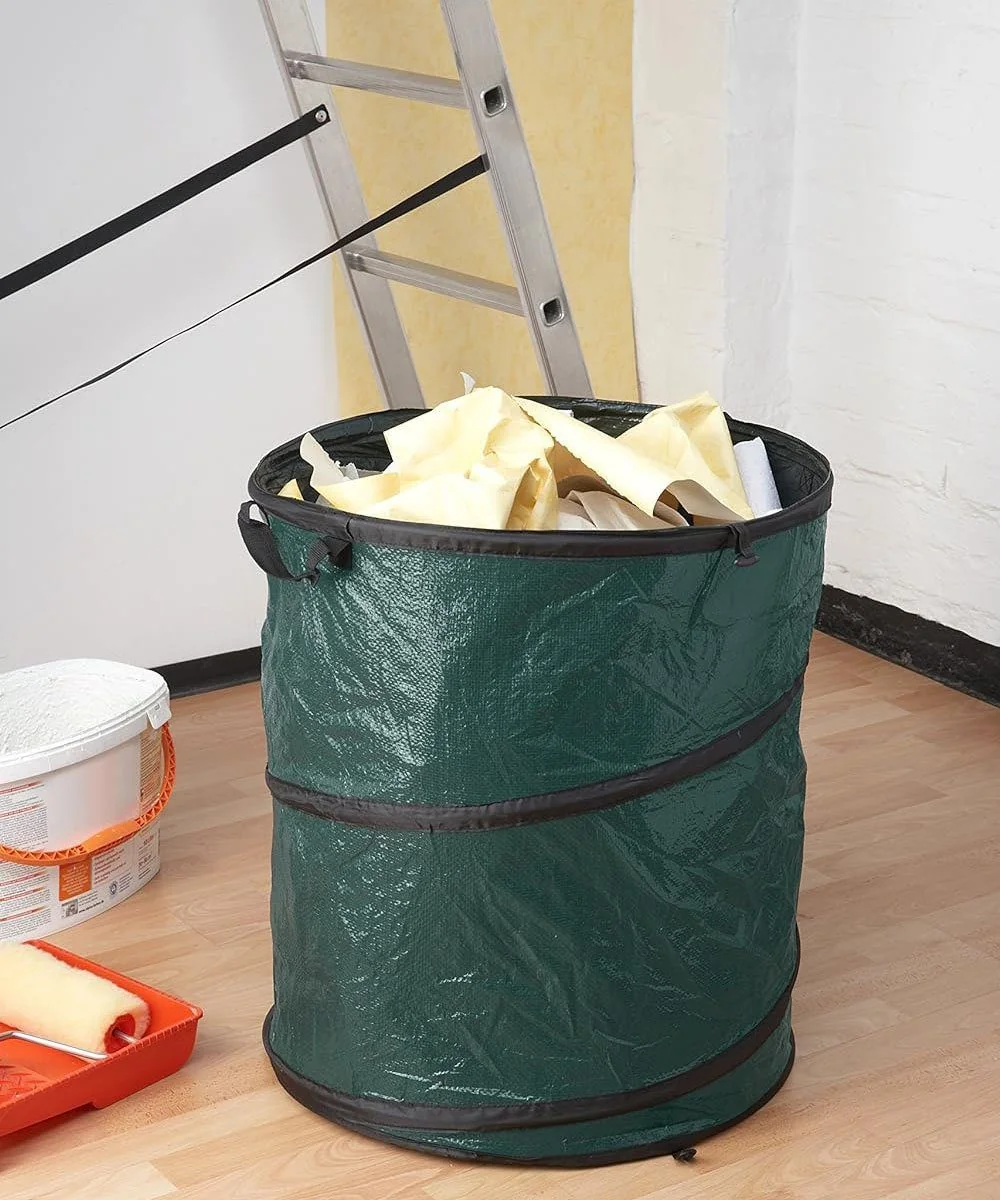 CONNEX Gartensack 160 l faltbar robust wetterfest Gartenabfallsack