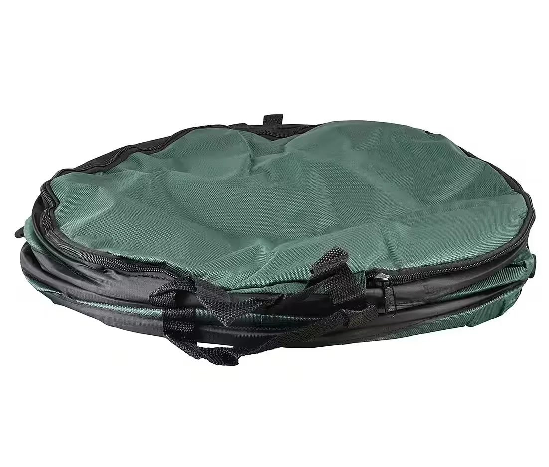KESTEK Profi Pop Up Gartensack 100L mit Deckel Gartenabfallsack grün