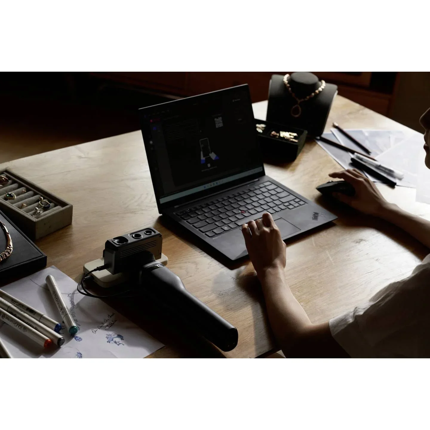 3DMAKERPRO Seal 3D Scanner tragbarer Handscanner für präzises Scannen