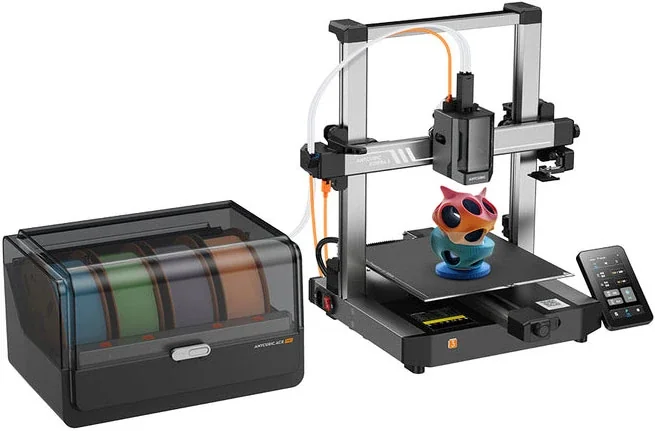 Anycubic Kobra 3 Combo FDM Mehrfarben 3D Drucker mit Filamenttrockner