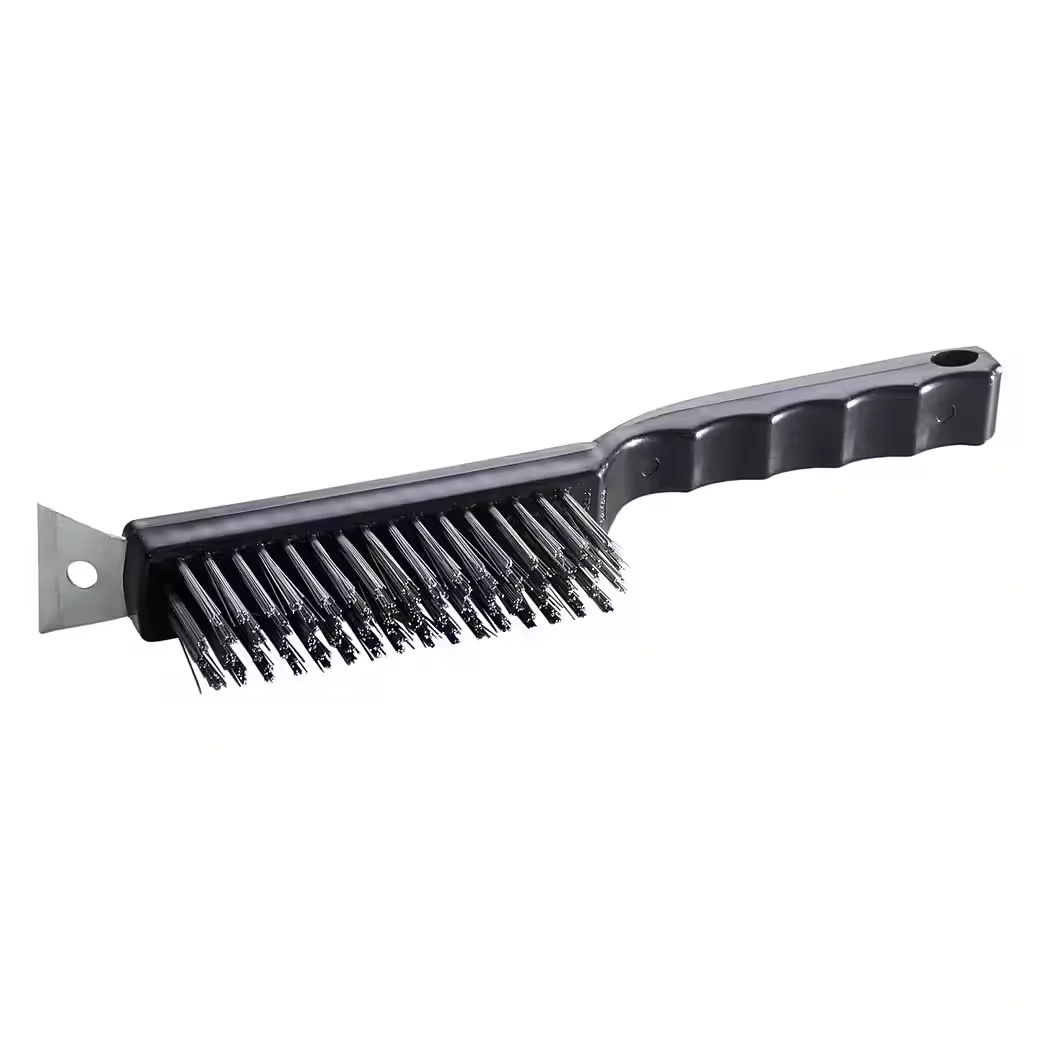 ALL GRILL BBQ Reinigungsbürste für Gasgrill Gussplatten Gusseisen