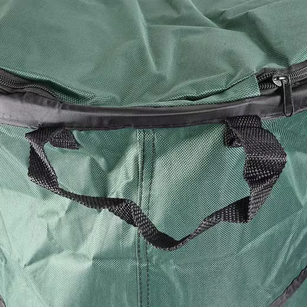 KESTEK Profi Pop Up Gartensack 100L mit Deckel Gartenabfallsack grün