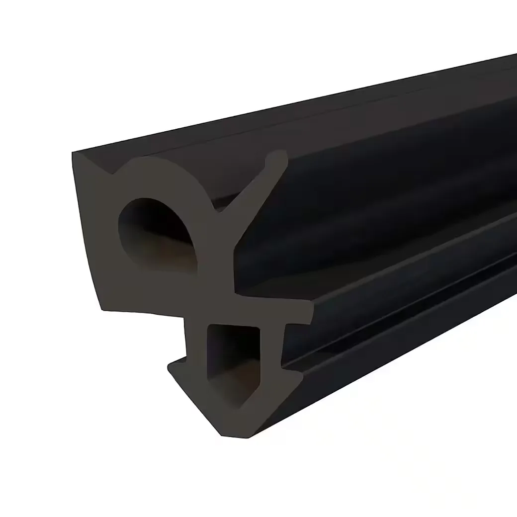 DQ-PP Tür- und Fensterdichtung 5 m Schwarz für PVC-Fenster