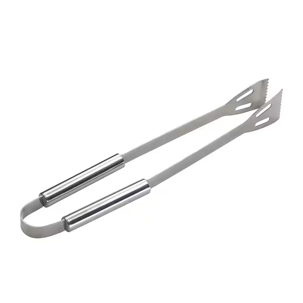 ADLER Grillbesteck-Set AD 6728 Edelstahl, Zange, Gabel, Pfannenwender