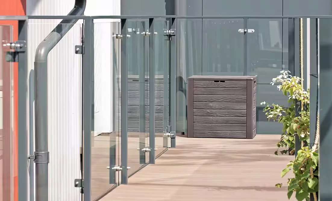 Prosperplast Woodebox Aufbewahrungsbox für Haushalt und Büro
