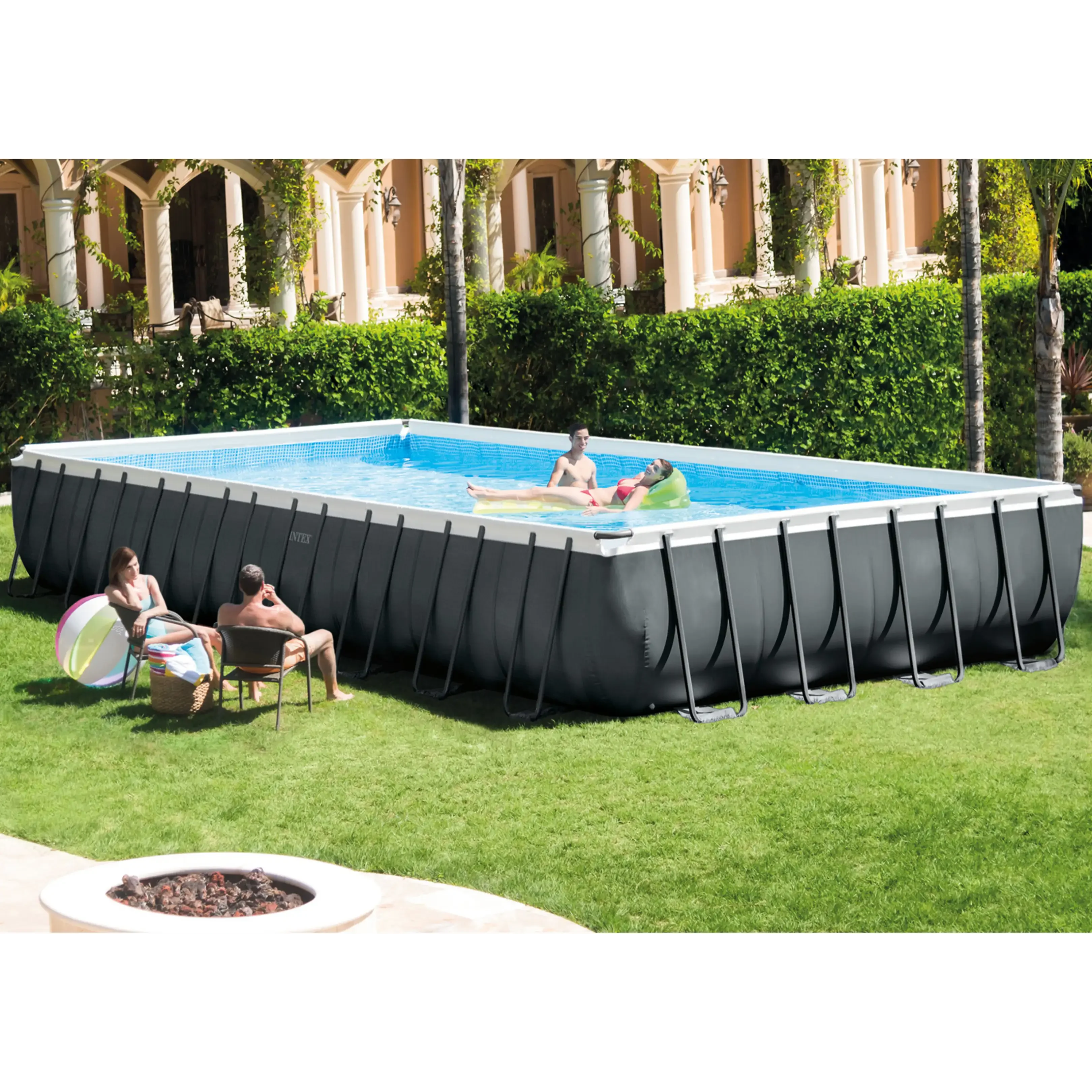 Intex 26378NP Framepool Set Ultra Quadra XTR Aufstellpool rechteckig