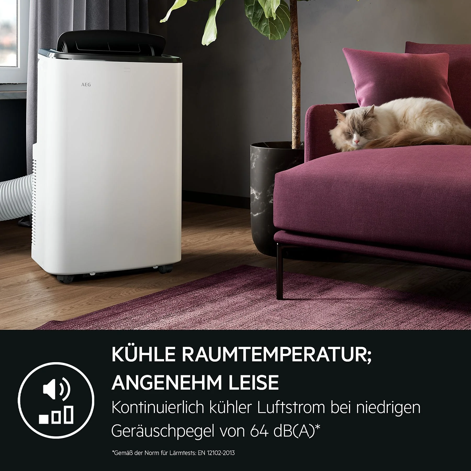 AEG AXP40U340CW Comfort 6000 Klimagerät 14.000 BTU A+ bis 40 m² weiß