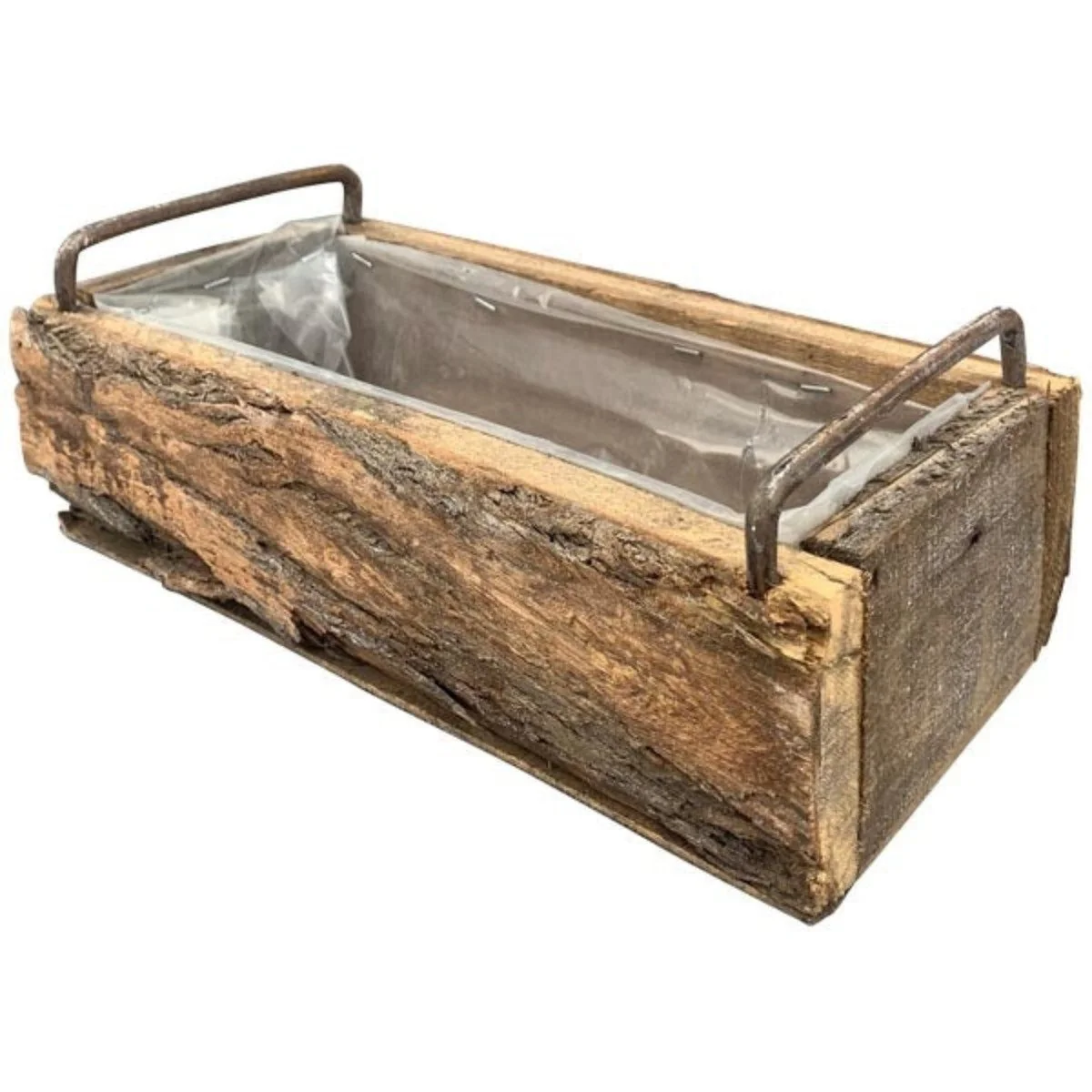 FINEHOMEGARDEN Blumenkasten Holz mit Griff 20x15x8,5 und 30x15x8,5