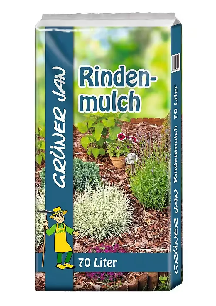 Buri Rindenmulch und Holzhackschnitzel 70 L Garten Beete