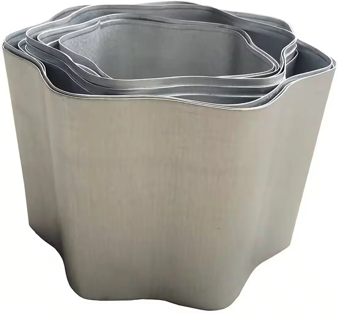 TREND LINE Metall-Rasenkante 6 m x 15 cm Beetabgrenzung