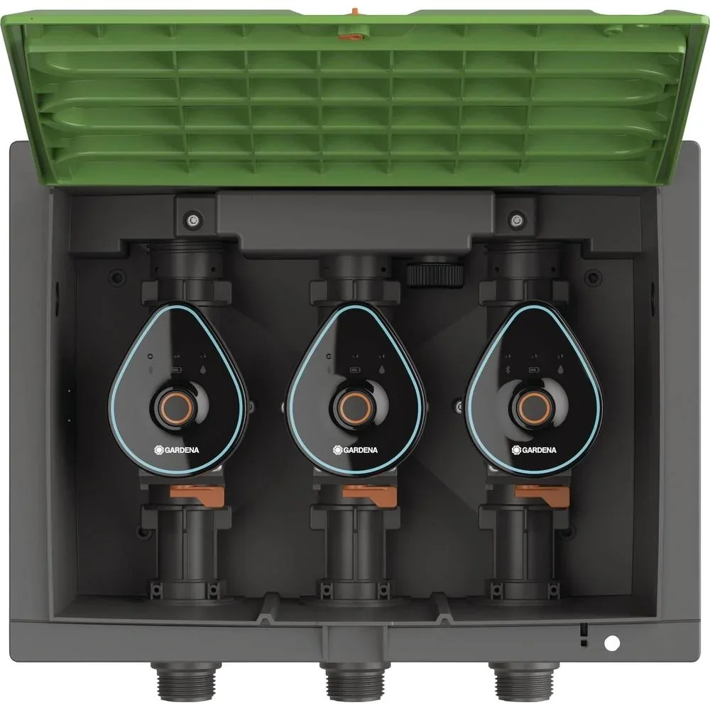 GARDENA 9 V Bluetooth Ventilbox Set 01286-20 Bewässerungssteuerung