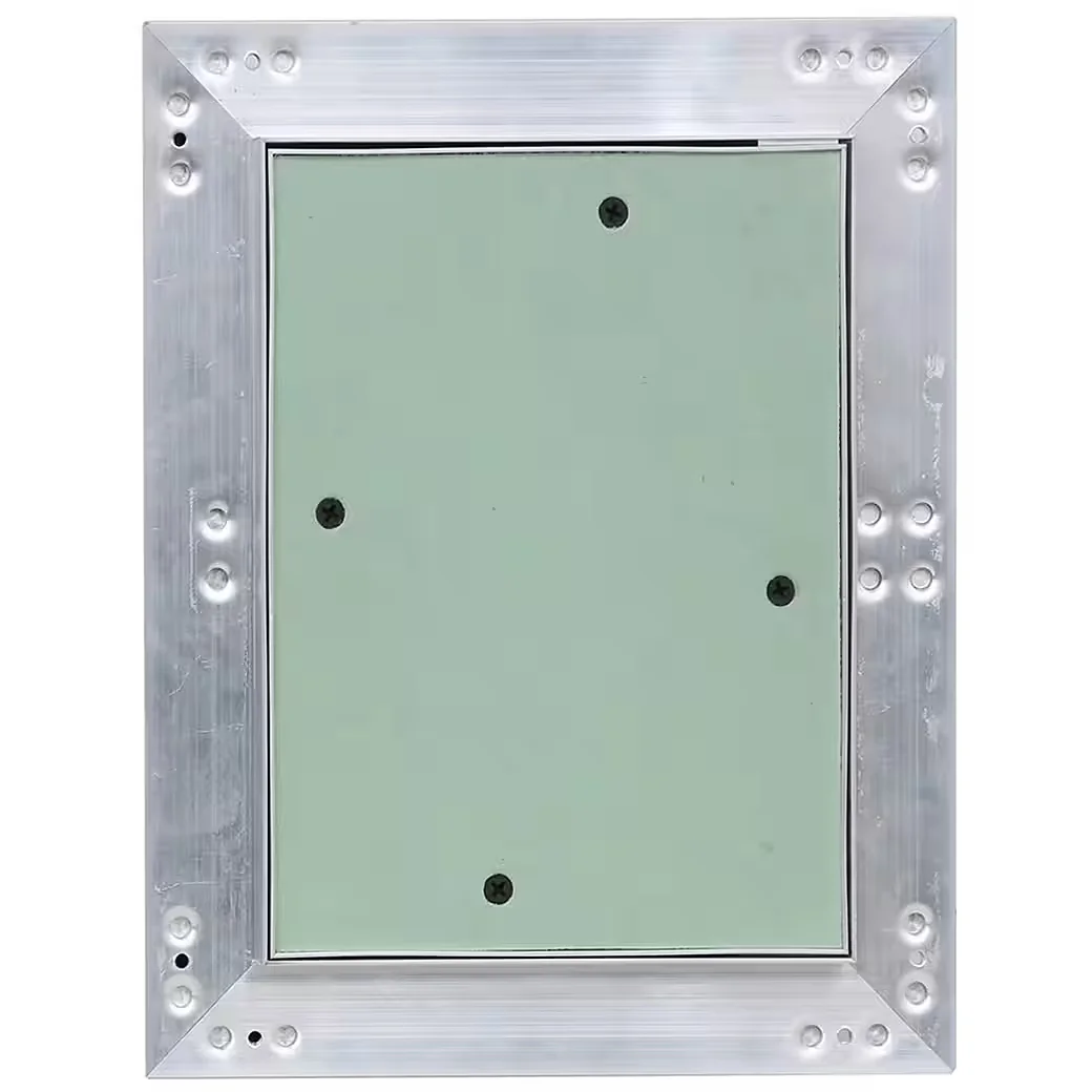 V2AOX Revisionsklappe Aluminiumrahmen für Gipskarton 25 x 30 cm