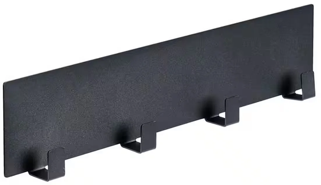 WENKO Ima magnetische Hakenleiste mit 4 Haken ohne Bohren für Küche