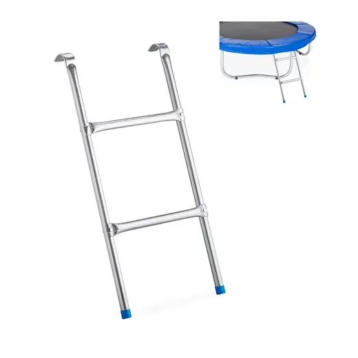 Relaxdays Trampolinleiter Leiter für Trampolin Einstiegshilfe