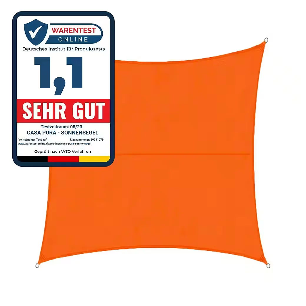 KARAT Sonnensegel für Terrasse Garten Balkon