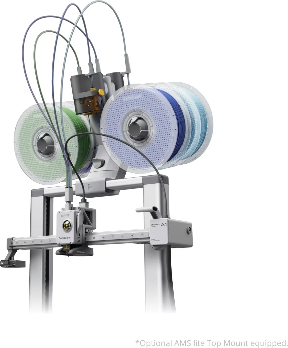 Bambu Lab A1 Combo 3D Drucker mit AMS Lite Multicolor FDM